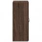 Preview: Aktenschrank Braun Eichen-Optik 60x32x77,5 cm Holzwerkstoff