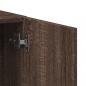 Preview: Aktenschrank Braun Eichen-Optik 60x32x77,5 cm Holzwerkstoff