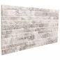 Preview: 3D-Wandpaneele 10 Stk. Hellgrau 100x50 cm EPS