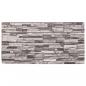 Preview: 3D-Wandpaneele 10 Stk. Hellgrau 100x50 cm EPS