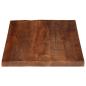 Preview: Tischplatte 100x50x2,5 cm Rechteckig Altholz Massiv
