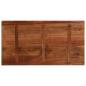 Preview: Tischplatte 100x50x2,5 cm Rechteckig Altholz Massiv