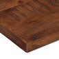 Preview: Tischplatte 100x50x2,5 cm Rechteckig Altholz Massiv