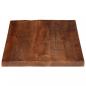 Preview: Tischplatte 120x50x2,5 cm Rechteckig Altholz Massiv