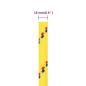 Preview: Bootsseil Gelb 16 mm 250 m Polypropylen