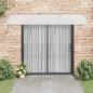 Preview: Türvordach Grau 300x100 cm Polycarbonat