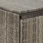 Preview: Mülltonnenbox für 3 Tonnen Grau 207x80x117 cm Poly Rattan