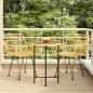 Preview: ARDEBO.de - 3-tlg. Garten-Essgruppe Poly Rattan