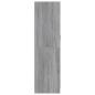 Preview: Kleiderschrank Grau Sonoma 82,5x51,5x180 cm Holzwerkstoff