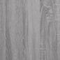 Preview: Kleiderschrank Grau Sonoma 82,5x51,5x180 cm Holzwerkstoff