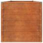 Preview: Hochbeet Rostig 240x80x77 cm Cortenstahl