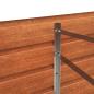 Preview: Hochbeet Rostig 240x80x77 cm Cortenstahl