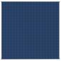 Preview: Gewichtsdecke Blau 200x200 cm 9 kg Stoff
