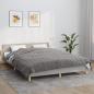 Preview: ARDEBO.de - Gewichtsdecke Grau 200x200 cm 9 kg Stoff