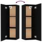 Preview: 5-tlg. TV-Schrank-Set Schwarz Holzwerkstoff