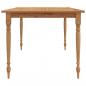 Preview: Batavia-Tisch 150x90x75 cm Massivholz Teak
