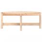 Preview: Couchtisch 87x48x35 cm Massivholz Kiefer