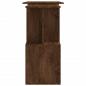 Preview: Eckschreibtisch Braun Eichen-Optik 200x50x76 cm Holzwerkstoff
