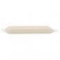 Preview: Sonnenliegen-Auflage Creme 186x58x3 cm Oxford-Gewebe