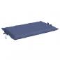 Preview: Sonnenliegen-Auflage Marineblau Oxford-Gewebe