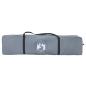 Preview: Kuppel-Campingzelt 4 Personen Grau und Orange Quick Release