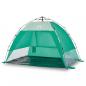 Preview: Strandzelt 2 Personen Seegrün Quick Release Wasserdicht