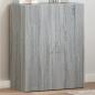 Preview: ARDEBO.de - Aktenschrank Grau Sonoma 60x32x77,5 cm Holzwerkstoff