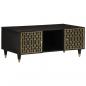 Preview: ARDEBO.de - Couchtisch 100x54x40 cm Massivholz Mango