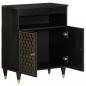 Preview: Beistellschrank 60x33x75 cm Massivholz Mango