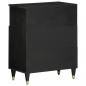 Preview: Beistellschrank 60x33x75 cm Massivholz Mango
