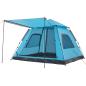 Preview: Kuppel-Campingzelt 5 Personen Blau Quick Release