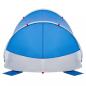 Preview: Strandzelt 2 Personen Azurblau Pop-Up Wasserdicht