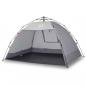 Preview: Strandzelt 2 Personen Grau Quick Release Wasserdicht