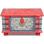 Preview: Aufbewahrungstruhe Rot Mangoholz 80x40x45 cm