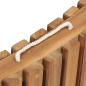 Preview: 3-tlg. Garten-Lounge-Set Klappbar Massivholz Teak