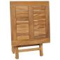 Preview: 3-tlg. Garten-Lounge-Set Klappbar Massivholz Teak