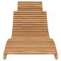 Preview: 3-tlg. Garten-Lounge-Set Klappbar Massivholz Teak