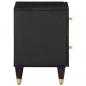 Preview: Nachttische 2 Stk. 40x33x46 cm Massivholz Mango