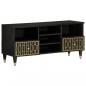 Preview: ARDEBO.de - TV-Schrank 100x33x46 cm Massivholz Mango