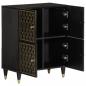 Preview: Beistellschrank 60x33x75 cm Massivholz Mango