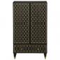 Preview: Highboard 60x33x100 cm Massivholz Mango