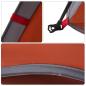 Preview: Campingzelt 4 Personen Grau und Orange Quick Release