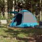 Preview: Campingzelt 4 Personen Blau Quick Release