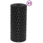 Preview: Balkon-Sichtschutze 5 Stk. Schwarz 255x19 cm Poly Rattan