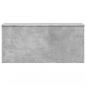 Preview: Truhe Betongrau 100x42x46 cm Holzwerkstoff