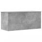 Preview: Truhe Betongrau 100x42x46 cm Holzwerkstoff