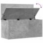 Preview: Truhe Betongrau 100x42x46 cm Holzwerkstoff
