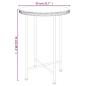 Preview: ARDEBO.de - 5-tlg. Garten-Essgruppe Schwarz Poly Rattan