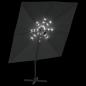 Preview: LED-Ampelschirm Anthrazit 400x300 cm
