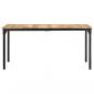 Preview: Esstisch 160x80x76 cm Raues Mangoholz